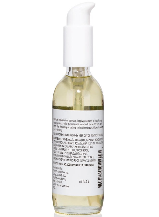 Reshape+ Vitamin C Body Oil Skin Care Moisturizer W/Vitamin E & Turmeric - Nourishing, Brightening, & Hydrating Body Oil To Improve Look Of Dark Spots, Dry Skin, & Stretch Marks, 3.8 Fl Oz - Image 3