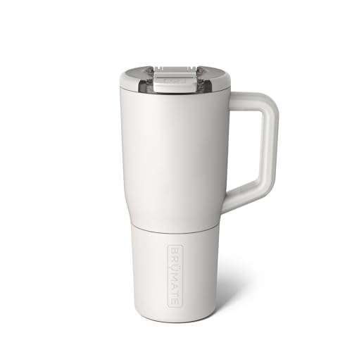 BrÃ¼Mate BrMate Mv 25oz 100 Leak Proof Insulated Coffee Mug with Handle Lid Stainless Steel Coffee Travel Mug Double Walled Coffee Cup Dune - Image 1