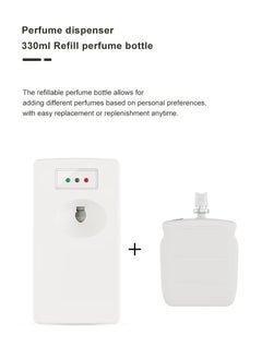 Mi VAZA Cordless Air Fragrance Device - Air Freshener - Essential Oil Diffuser - Waterless Fragrance Diffuser - Timer Diffuser - Multifunctional Air Perfuming Device - Wall Mounted Aroma Diffuser - Smart Automatic Spray - Waterless Oil Diffuser for Home and Office - 330ml Capacity  - Image 3