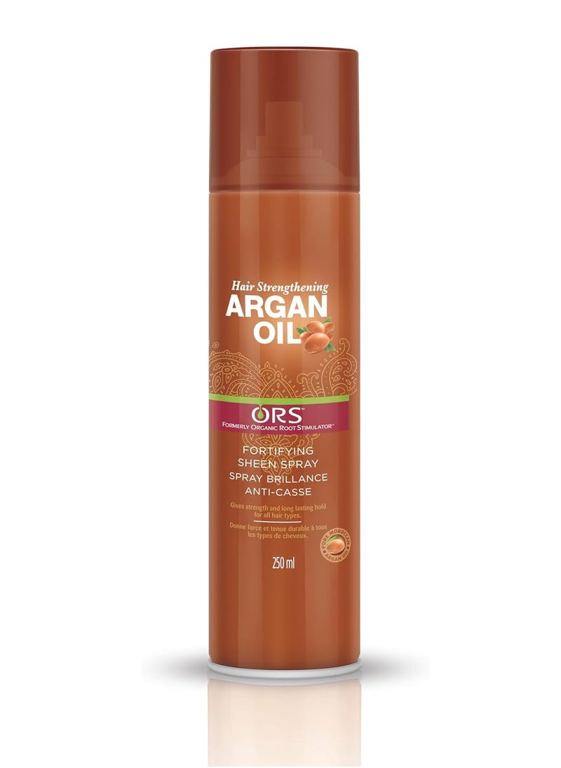 ORS - Ors Hair Strengthening Argan Oil Fortifying & Sheen Spray 250Ml - Image 1