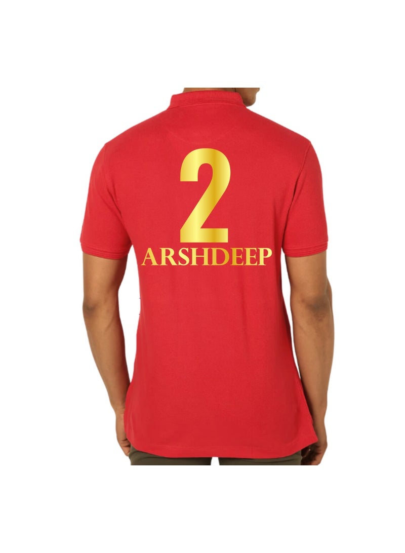 PRINTSHOP4ME Punjab Cricket Men's Dry-Fit Polo Neck T-Shirt|Tshirt With Cap|Soft&Breathable Sportswear For Cricket Lovers|Wear It For Games - Image 3