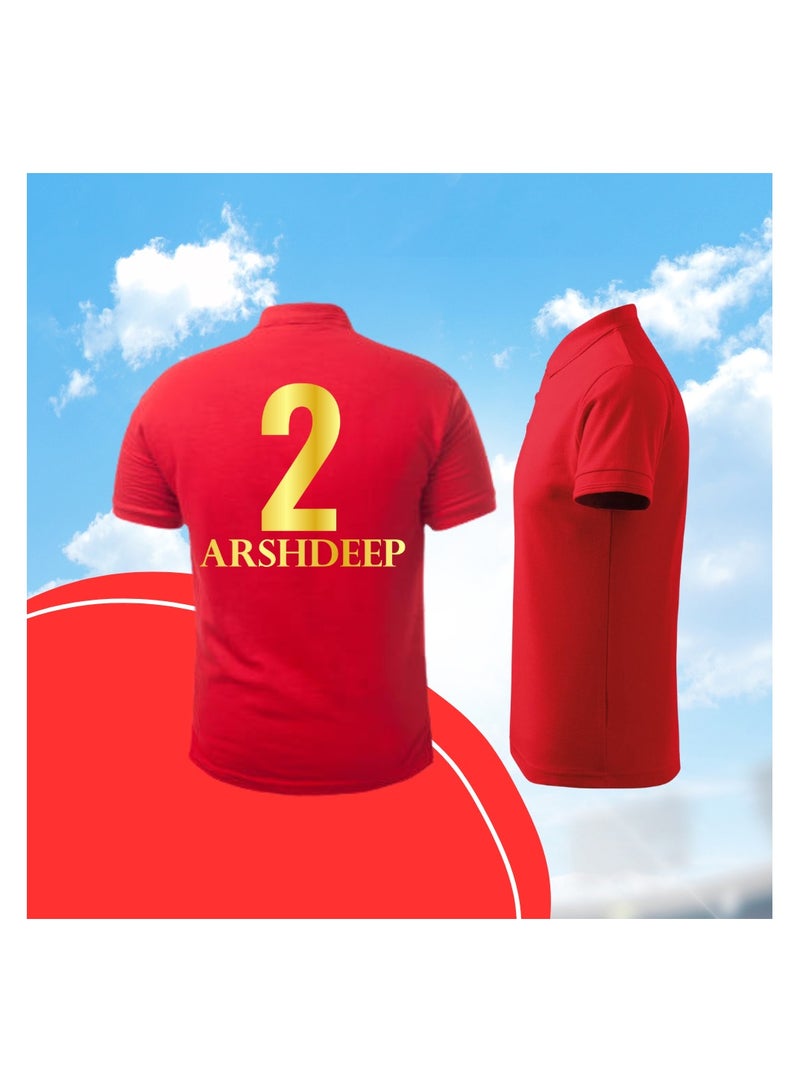 PRINTSHOP4ME Punjab Cricket Men's Dry-Fit Polo Neck T-Shirt|Tshirt With Cap|Soft&Breathable Sportswear For Cricket Lovers|Wear It For Games - Image 5