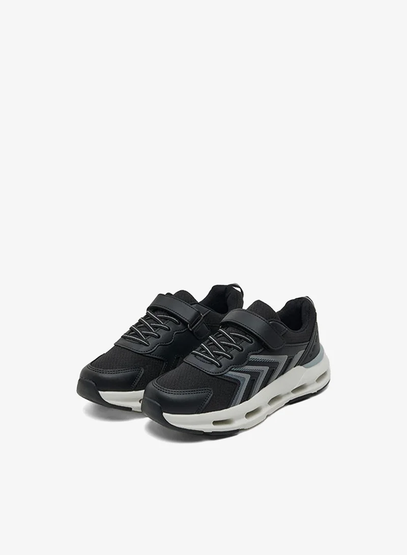 R&B Patterned Velcro Running Shoes