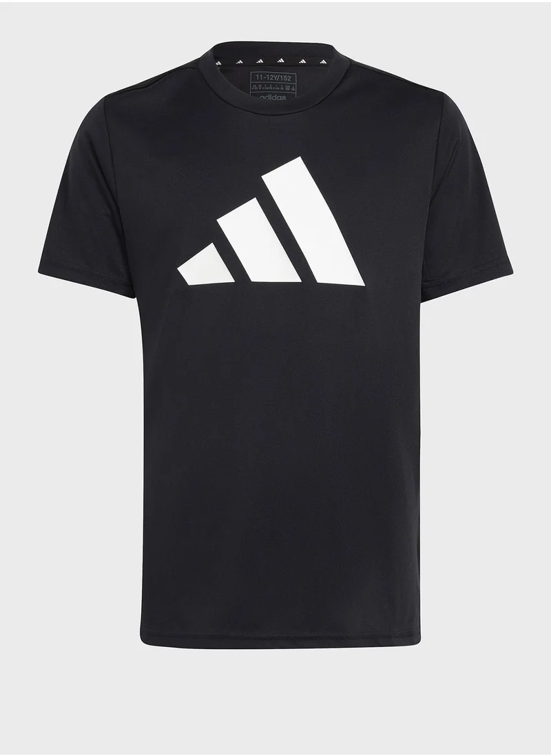 Adidas Kids Train Essential Logo T-Shirt