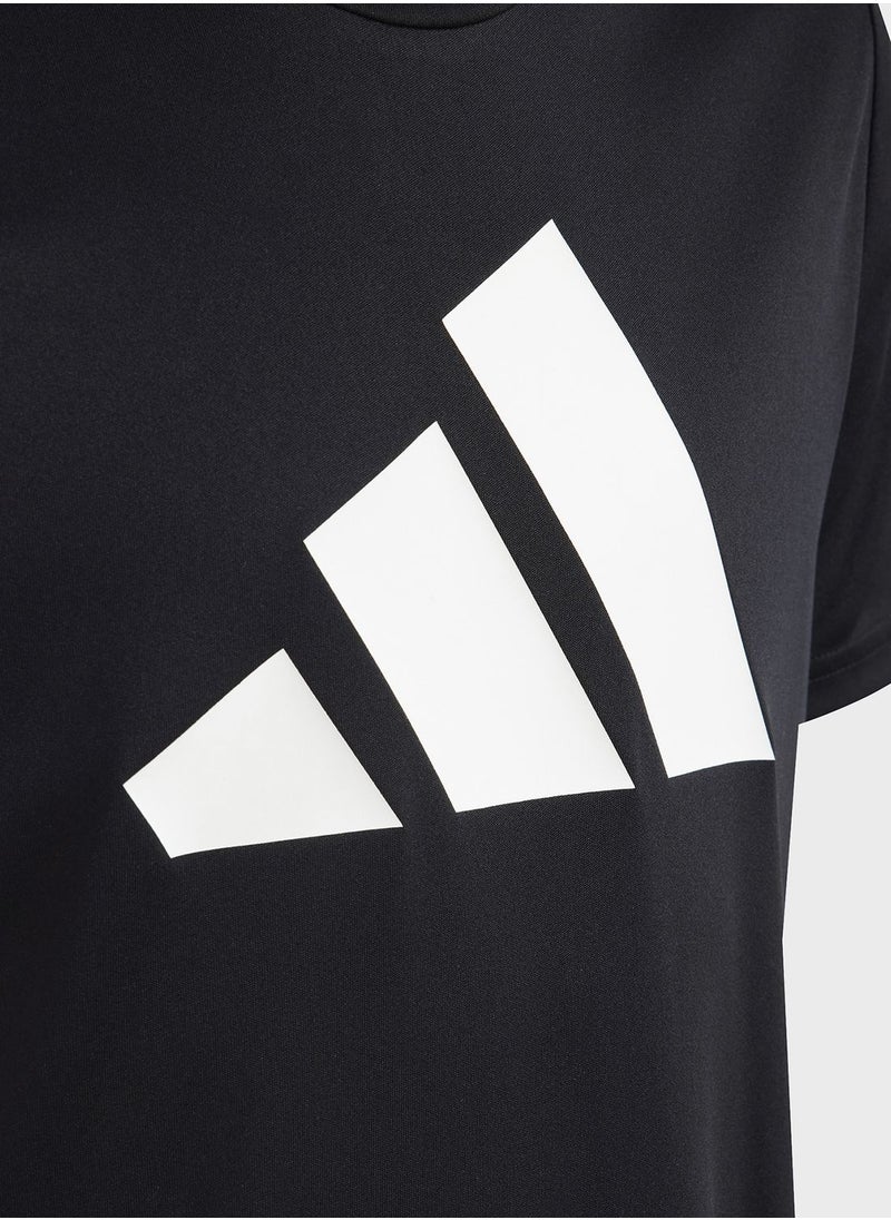 Adidas - Kids Train Essential Logo T-Shirt - Image 1