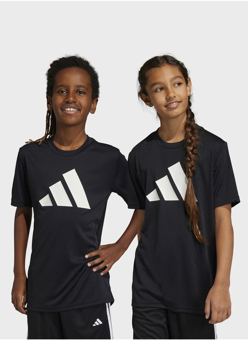 Adidas - Kids Train Essential Logo T-Shirt - Image 1