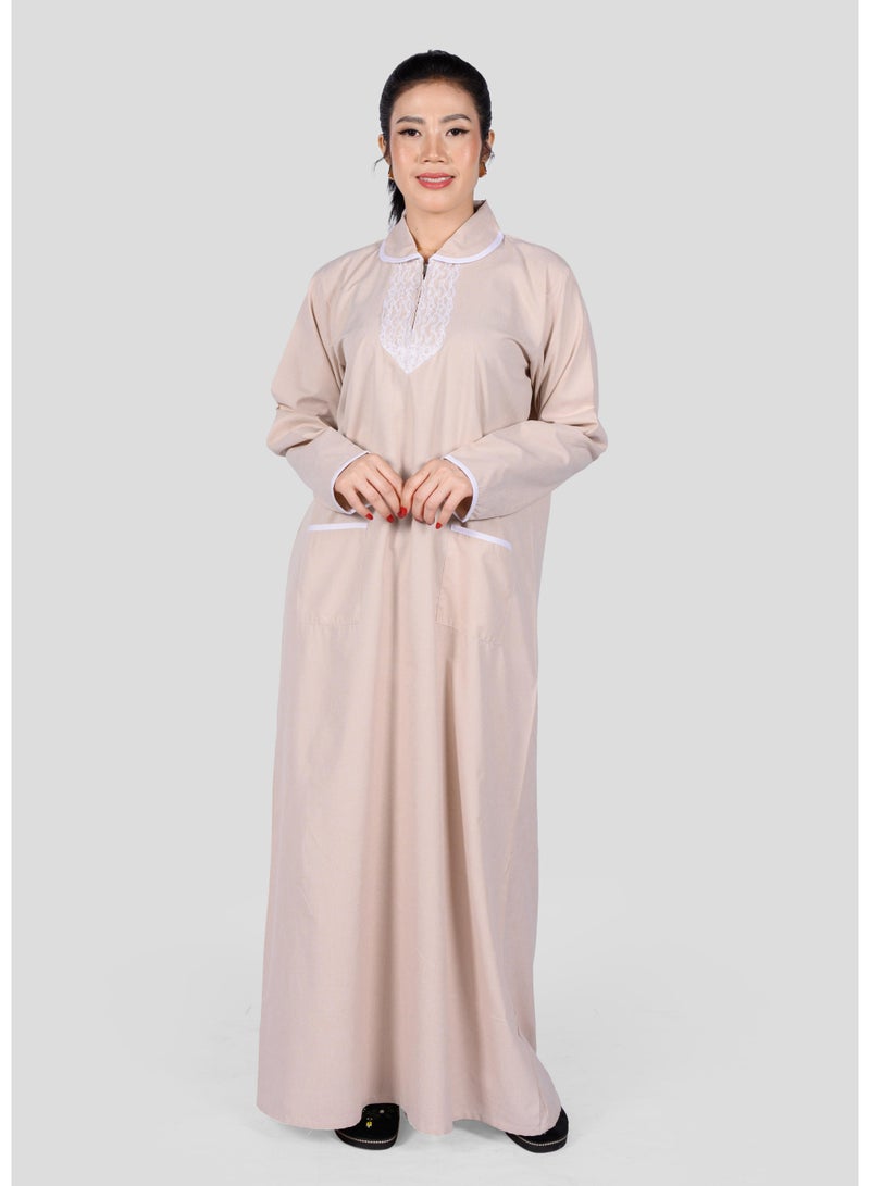 كنزي زي طويل لعاملة المنزل - Image 1
