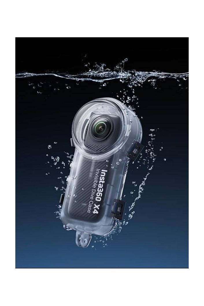 Invisible Dive Case For Insta360 X4, Upto 50M Waterproof Long Lasting Camera Case for  Underwater Adventures And Extreme Sports - Image 1