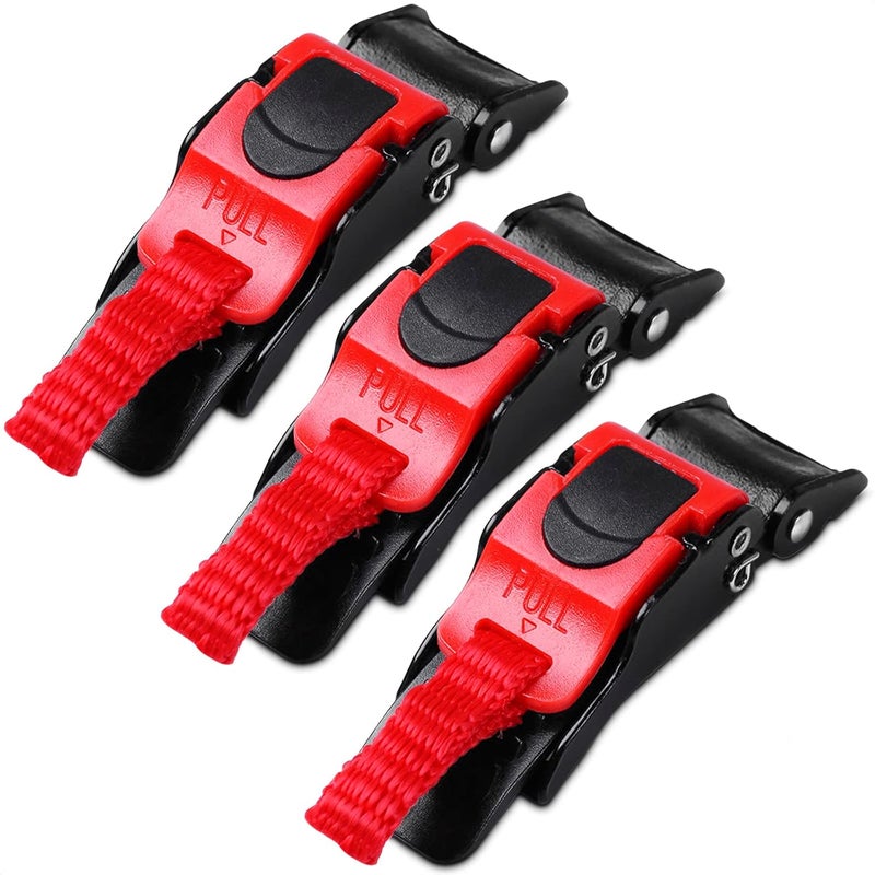 DIMROM 3PCS Motorcycle Helmet Quick Release Buckle Kit - Image 1