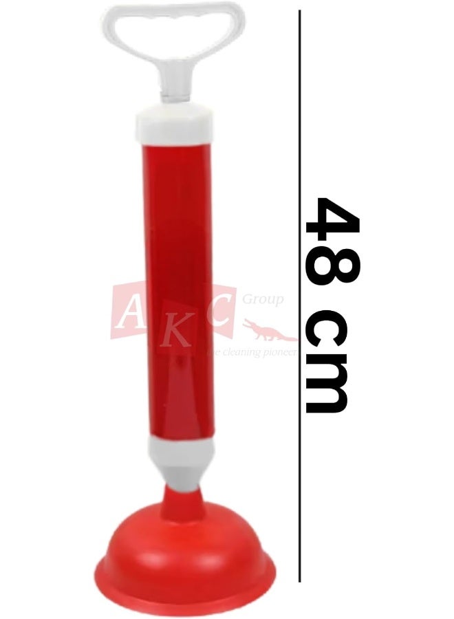 AKC 48 cm Heavy-Duty Bathroom Toilet Suction Pump – Powerful Vacuum Plunger for Toilets, Sinks & Drains - Image 2