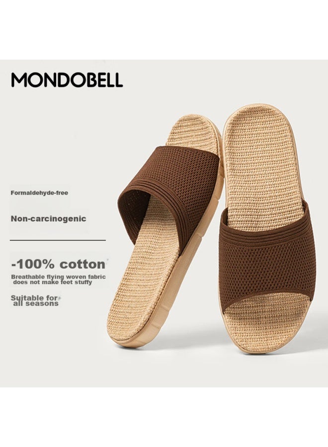 Mondobell Four-season Cotton And Linen Slippers, Lightweight And Comfortable Home Fashion Women's Slippers, 6586 Lavender Purple, Size 39-40 - Image 1