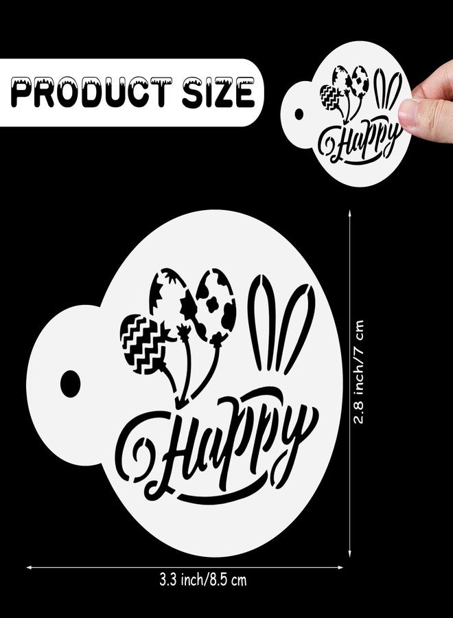 Chinco 30 Pieces Cookie Stencils Cake Stencils Desserts Cookies Baking Stencil Cake Decoration Stencils for Kitchen Baking Painting Tools - Image 2
