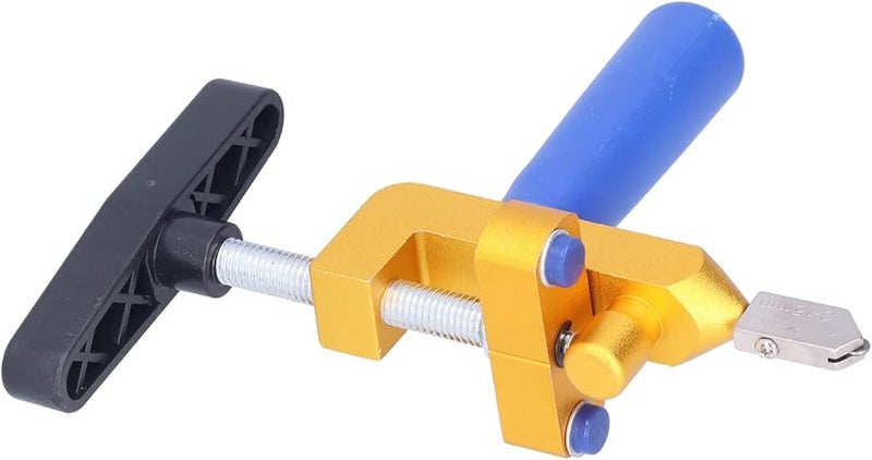 أداة يدوية لقطع البلاط من سبائك الألومنيوم للزجاج والمرايا والبلاط المزجج، للاستخدام المنزلي - Image 4