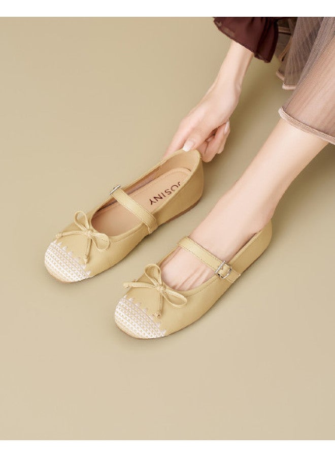Josiny Spring New Arrival Versatile Fashion Mary Jane Women's Shoes Commute Casual Style Women's Flats - Image 1