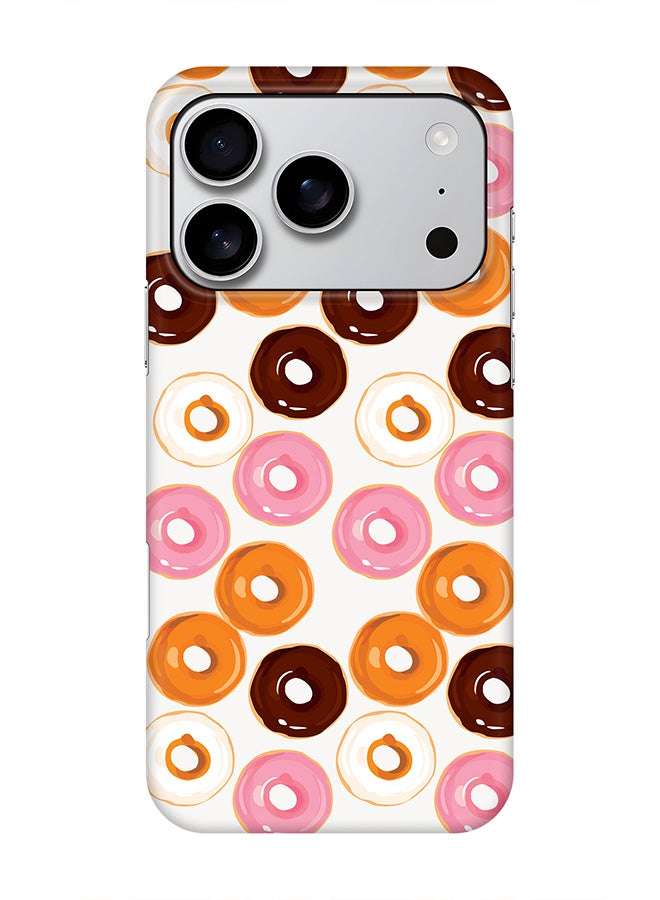 Stylizedd For iPhone 17 Pro,Case, [Compatible with MagSafe] Magnetic cover Slim fit Protection Matte, - Donut Drops
