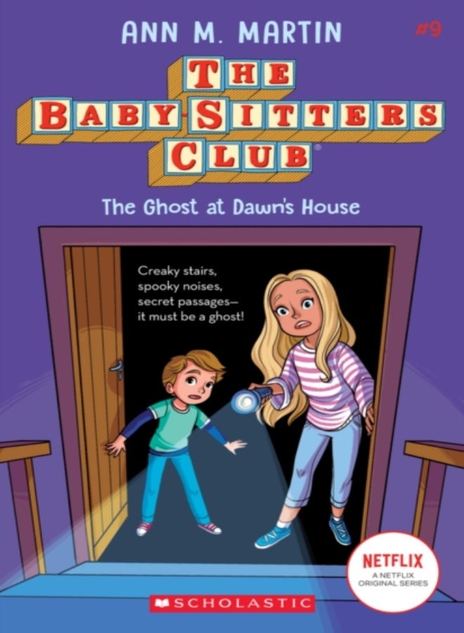 The Babysitters Club #9: The Ghost at Dawn's House (b&w) - Image 1