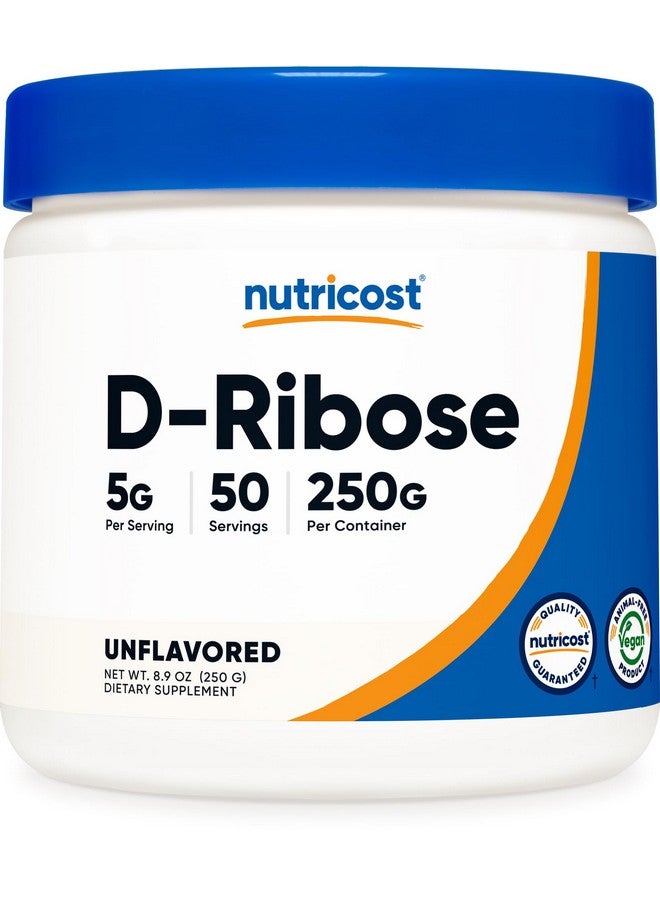 Nutricost D-Ribose Powder (250 Grams) - Image 1