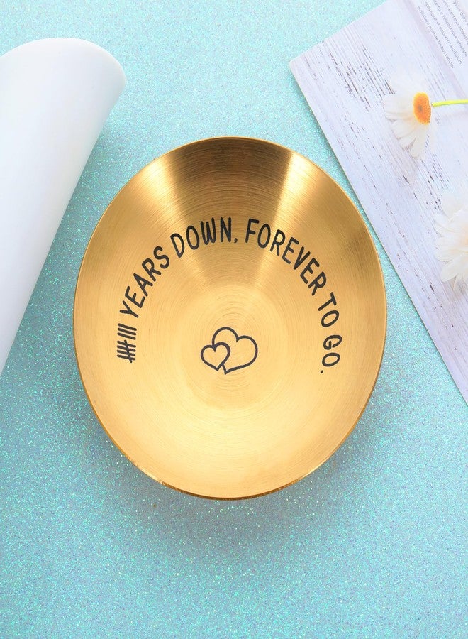 NUBARKO 8th Bronze Anniversary Wedding Gifts for Him Her Couple Women Men Bronze 8th Anniversary Jewelry for Women 8th Anniversary Ring Holder Christmas Valentines Birthday Gifts for Women Men Girlfriend Wife - Image 5