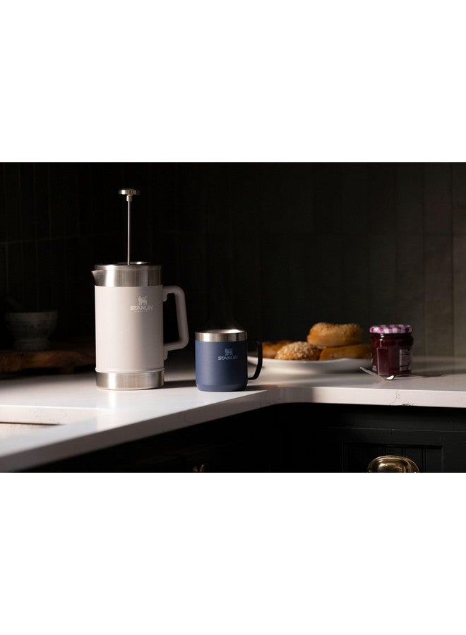 Stanley Stanley Stay-Hot Camp Mug 12 oz | Press Fit Drink Through Lid | Cup for Coffee, Tea and Drinks | Insulated Stainless Steel Coffee Mug | BPA-Free | Tigerlily Plum  - Image 3