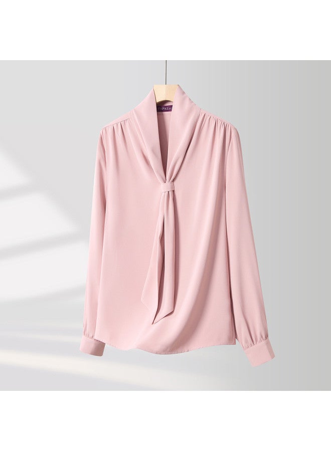 Fapai Fashionable, Elegant, Easy-care Best Long-sleeve Shirt, Lightweight, Breathable, Versatile Blouse For Women - Image 4