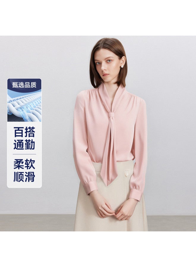 Fapai Fashionable, Elegant, Easy-care Best Long-sleeve Shirt, Lightweight, Breathable, Versatile Blouse For Women - Image 2
