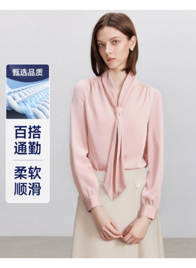 Fapai Fashionable, Elegant, Easy-care Best Long-sleeve Shirt, Lightweight, Breathable, Versatile Blouse For Women - Image 1
