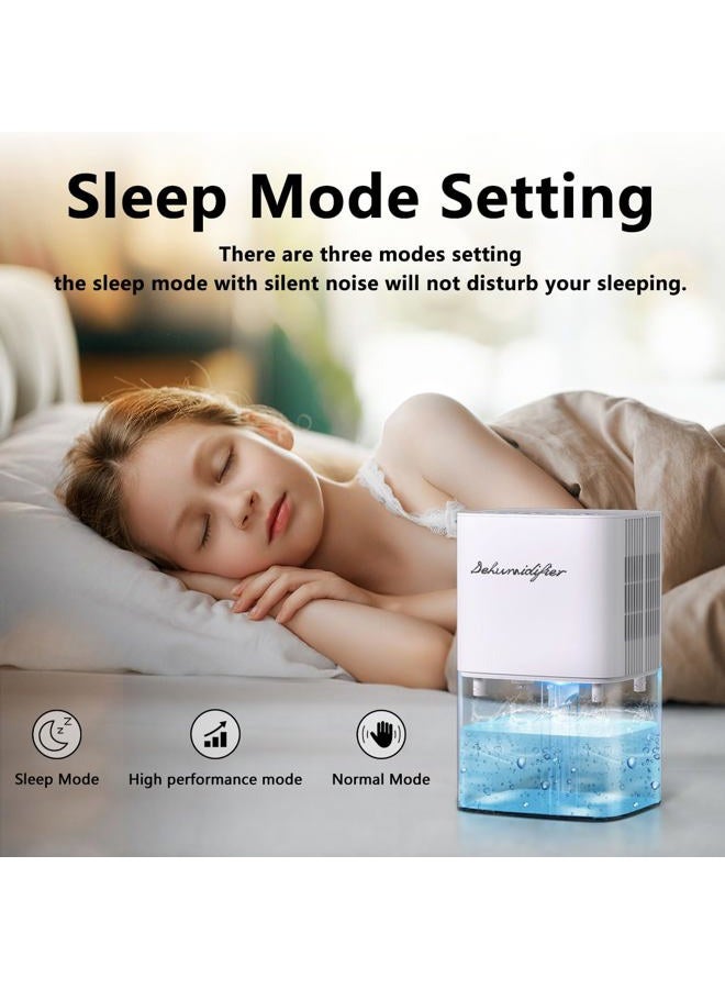 Beokay Dehumidifier 1800ML 61OZ Larger Capacity Rapid Dehumidification Adjustable 10 Color Lights 5 Timers 3 Setting Modes Memory Function Auto Shut Off Protection Low Noise For Small Space and Home - Image 4