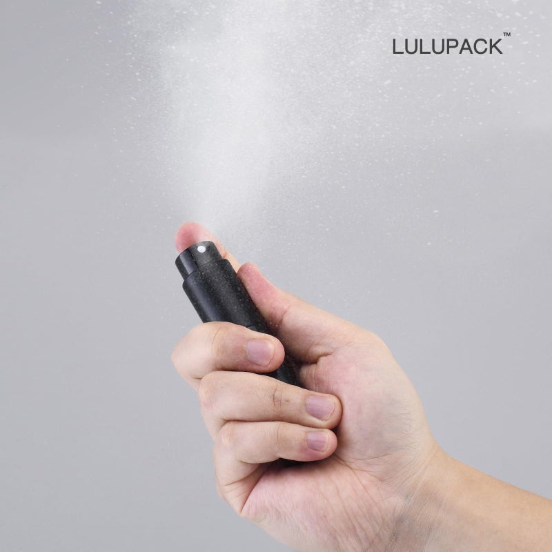 Lulupack Travel Perfume Bottle Refillable - Cologne Spray Atomizer Mini - Small Travel Size Empty Sprayer for Refill Sample Container - Portable Fragrance Decant Dispenser for Women Men 8ml 6PCS Brown - Image 2