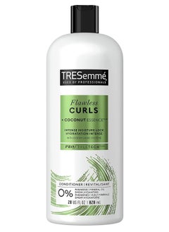 TRESemmé Flawless Curls Hair Coconut Essence Conditioner For Normal to Curly Hair 828 ml 