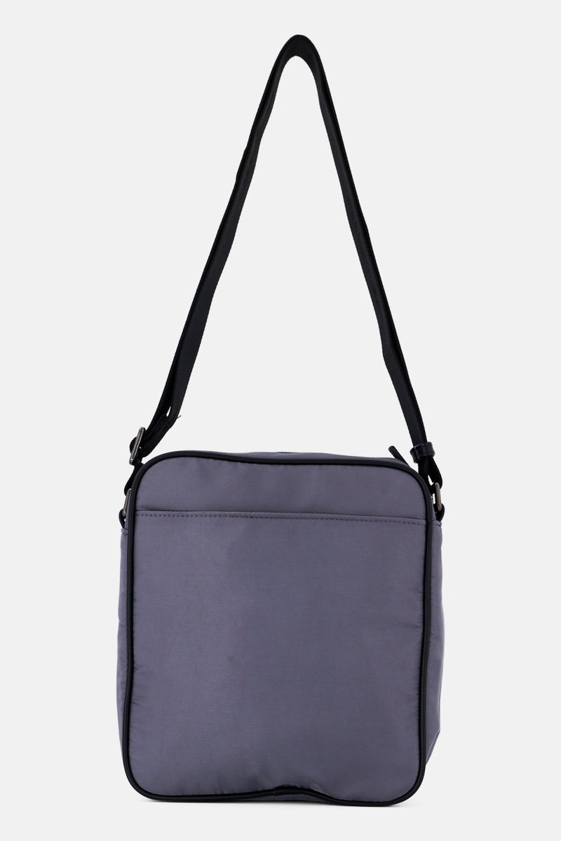 CERRUTI 1881 Men Solid Cross Body Bag, Grey  - Image 3
