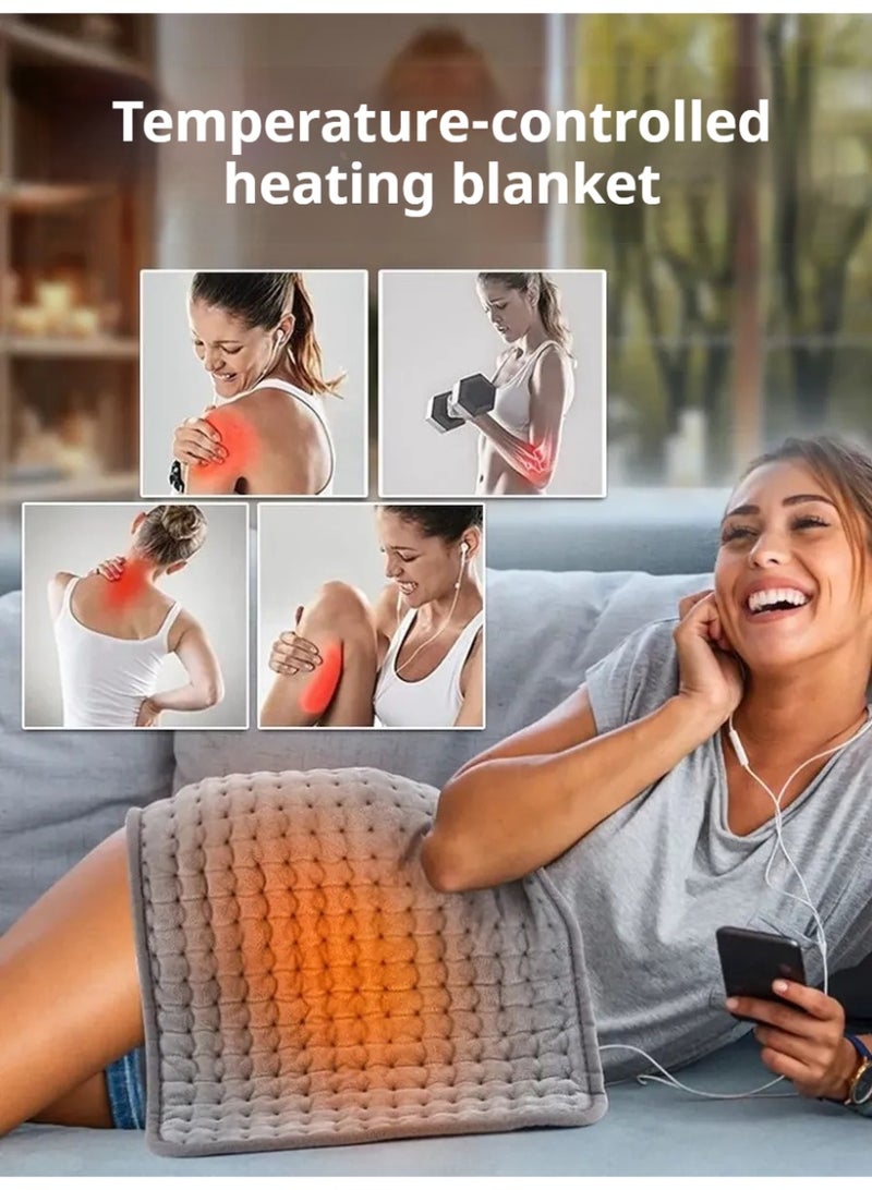 Heating Pad - Fast Heating & 3 Temperature Settings, Ideal for Home Use and Relieving Muscle Aches - Image 1