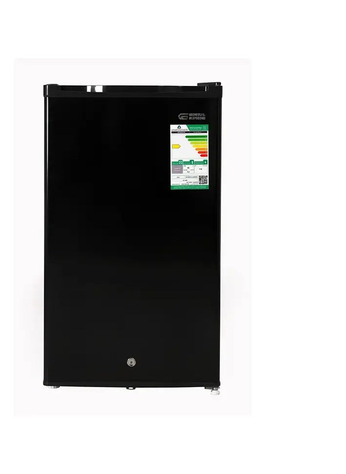 GENERAL SUPREME General Supreme Single Door Refrigerator (3.25 Cu Ft,92 letters ), Black GS120MB  - Image 1