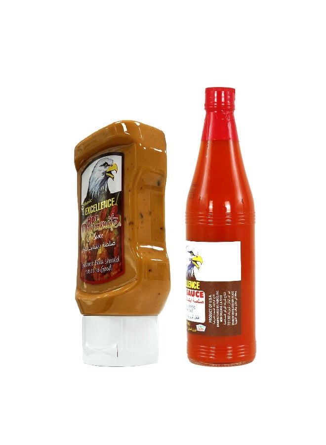 Excellence Hot Dynamite Sauce 315ml + Hot Sauce, 177ml - Image 3