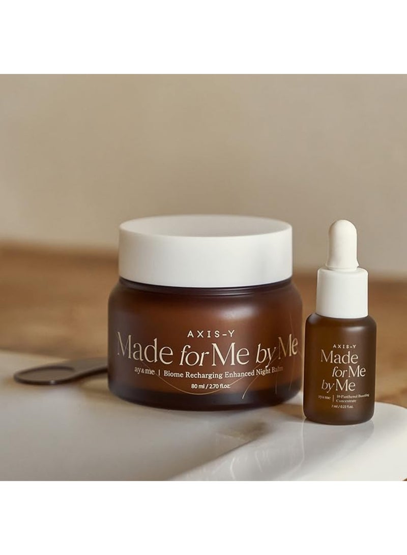 AXIS-Y مجموعة تجديد الليل من ay&me (بلسم الليل المعزز 80 مل + مركز بانثينول الداعم 8 مل) - Image 2