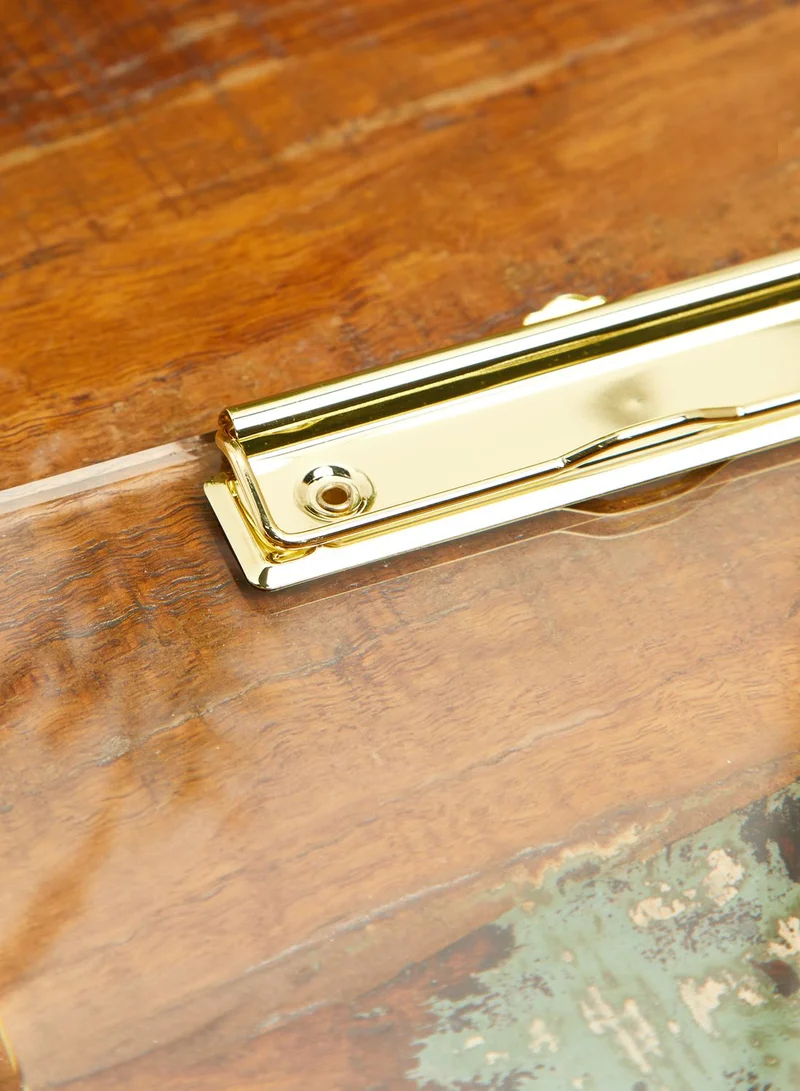 AURORA Rose Gold Document Holder