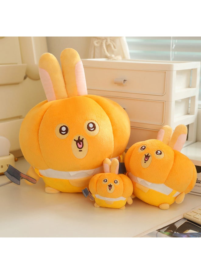 Loquat Cute Pumpkin Usaki Plush Toy Easter Bag Doll Pendant For Girlfriends Creative Gift-Color:Pumpkin Usaqi-Height:10cm - Image 1