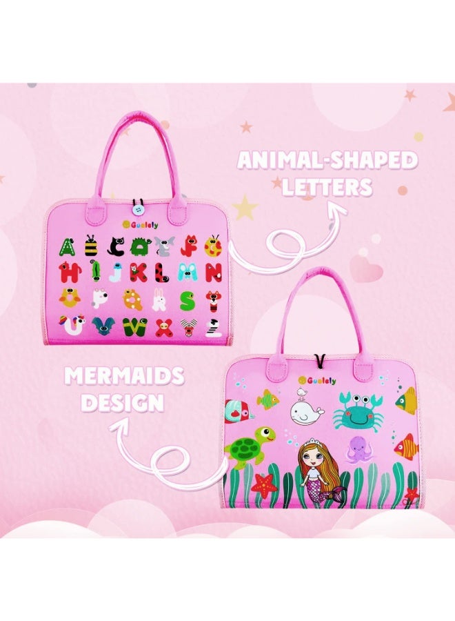 TOY GARDEN Busy Board Montessori Toy for 1-4 Year Olds Educational Sensory Activity Board for Fine Motor Skills Travel Toys for Plane and Car Ideal Gift for Boys and Girls High Quality Learning Activity Set - Image 2