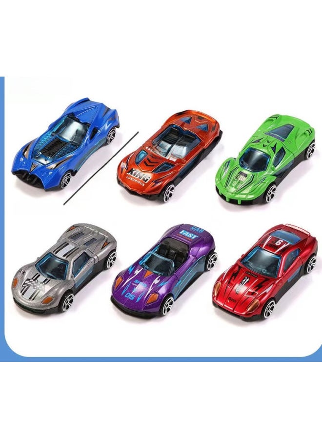 Back To Force Alloy Car Model Sliding Engineering Car Sports Car Stall Toys Children's Toys Manufacturers Wholesale-Color:60 Alloy Simulation Sliding Fire Truck  - Image 5