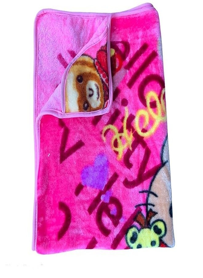 PWI New Born Baby's Swaddle Multipurpose Baby Hooded Wrapper|Blanket Cum Wrapper|Swaddle for Babies 85x110cm (Pink) - Image 1