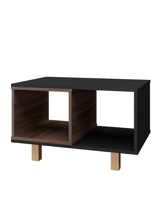 Home Box Coffee Table - Mdp 15Mm Color Black/Nutbrown 67.5 x 44.5 x 41 cm  - Image 3