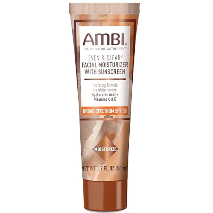 Ambi Even & Clear Facial Moisturizer with Sunscreen SPF 30, 1.7 Ounce - Image 2