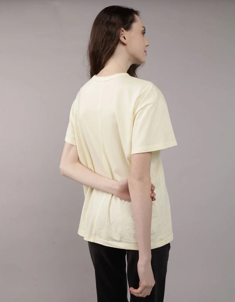 American Eagle  AE Boyfriend Logo Graphic T-Shirt for Women | Best Price UAE