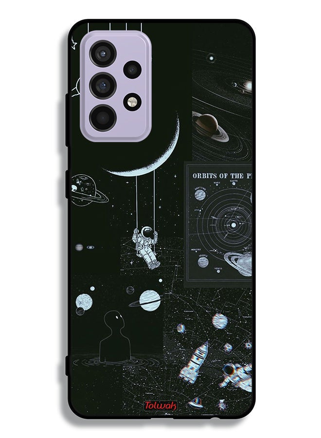 Tolwak Samsung Galaxy A52 4G Protective Case Cover Orbits Of The Planets - Image 1