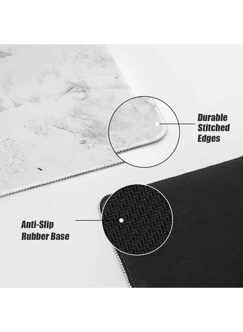 Rock Pow Large Desk Mouse Pad, Waterproof Gaming Mouse Pad,L=800X300X3mm,XL=900x400x3mm,XXL=1200X600X3mm, Gaming Mouse Pad, XXL Desk Mat, Non-Slip Desk Mat, XL Gaming Mouse Pad, Thick Rubber Desk Pad Mouse Pad, Suitable for Gaming, Office, and Home Use - Image 5
