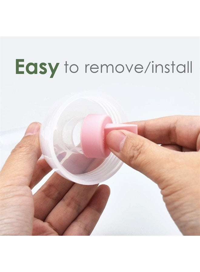 Maymom Pump Part Compatible with Spectra S2 Spectra S1 9 Plus Breastpump Replace Spectra Pump Part Replace Spectra S1 Accessories Spectra Flange Spectra Duckbill Valve (Flange 19mm Pink Valve) - Image 4