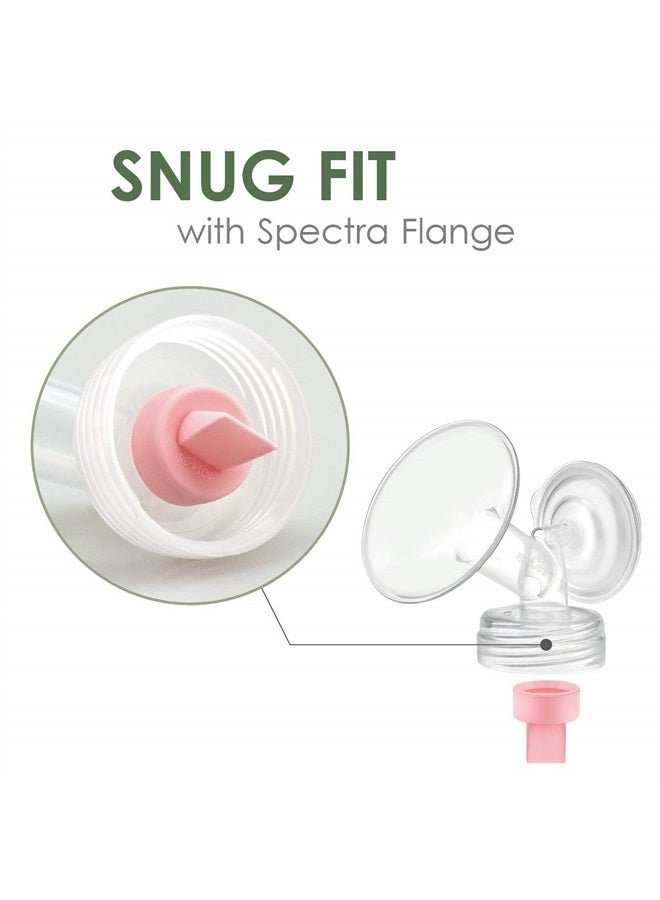 Maymom Pump Part Compatible with Spectra S2 Spectra S1 9 Plus Breastpump Replace Spectra Pump Part Replace Spectra S1 Accessories Spectra Flange Spectra Duckbill Valve (Flange 19mm Pink Valve) - Image 3