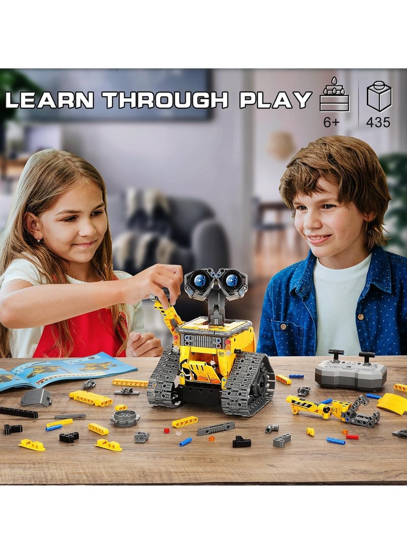 3 in 1 Remote Control and App Controlled Robot Dinosaur Building Blocks Kit, Educational STEM Project Coding Set, Creative Birthday Gift for Kids (Yellow Robot) - Image 4