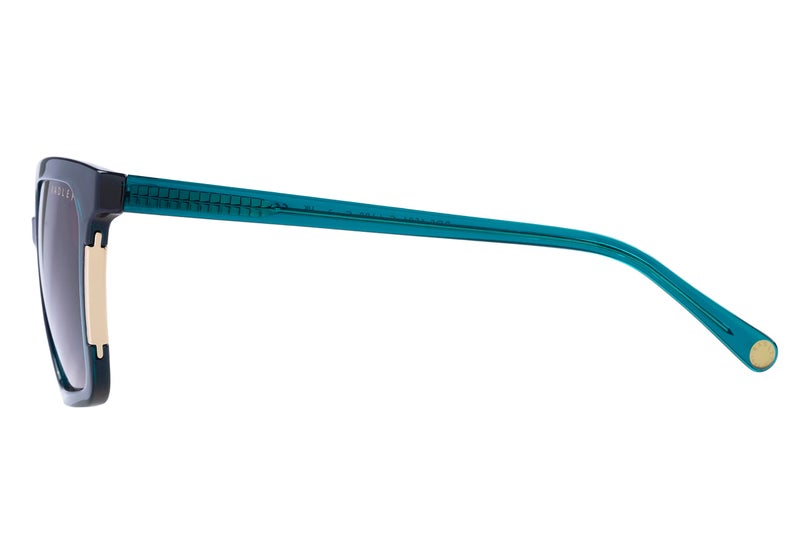 RADLEY London 6506 Trendy Oversized Square Sunglasses for Women, 54 mm, UV400 Protection, Verdigris Turquoise - Image 3