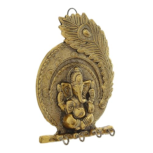 CHHARIYA CRAFTS Ganesh Wall Hanging With Key Holder For Home Decor Wall Decor Showpiece - Image 5