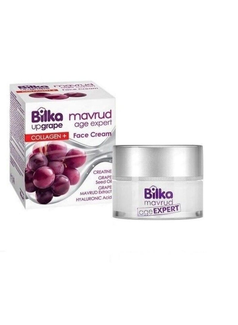 Bilka Collagen Mavrud Age Expert Face Cream